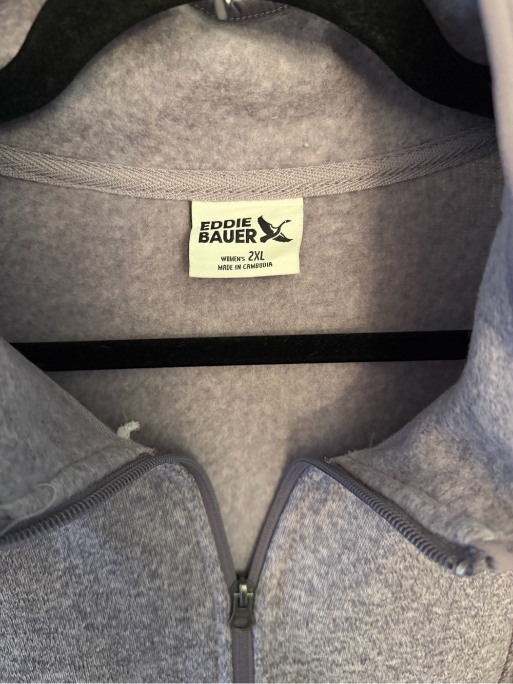 Eddie Bauer Fleece Full-Zip Jacket Women’s 2X - Picture 2 of 7